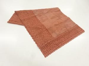 レース寄せ柄ショール